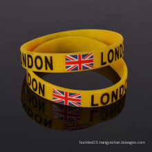 Custom Personalized novelty printed silicone wristband for event